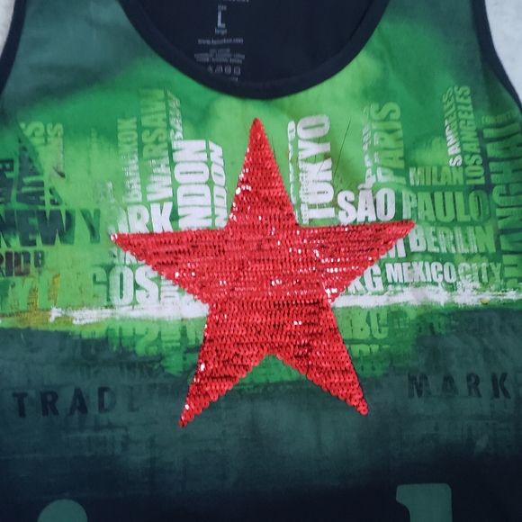 Heineken Branded High-Low Tank Top - Picture 3 of 6